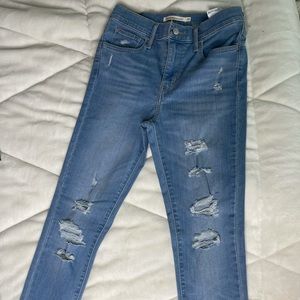 720 High Rise Super Skinny Levi